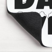 Funny Coolest Dad Ever Father's Day Mouse Pad Muismat (Hoek)