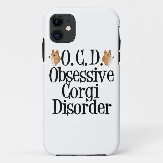 Funny Corgi Case-Mate iPhone Case (Achterkant)