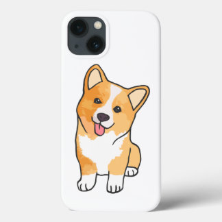 Funny Corgi iPhone 13 Hoesje