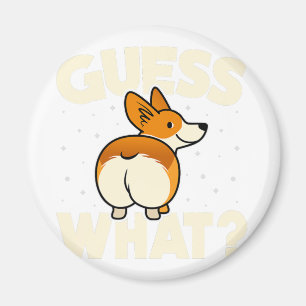 Funny Corgi Gifts for Corgi Lovers Mannen Kinderen Magneet