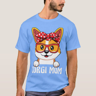 Funny Corgi Mam voor Hondenliefhebber Moederdag-10 T-shirt