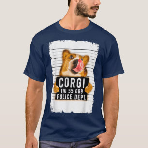 Funny Corgi Mok Shot T-shirt