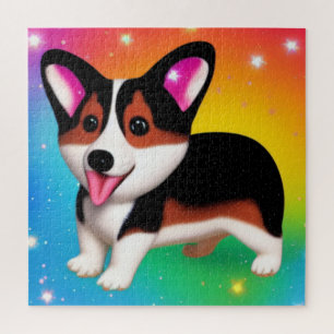 Funny Corgi Puppy Dog Legpuzzel