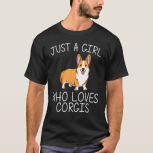 Funny Corgi voor meisjes Kinderen Welsh Corgi Dog T-shirt