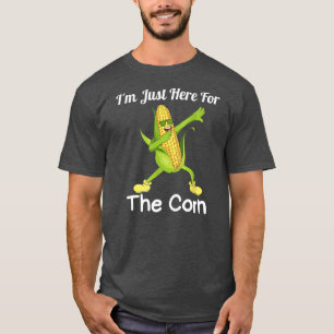 Funny Corn Boerderij voor mannen en vrouwen op de T-shirt