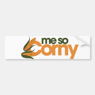 Funny Corn Bumpersticker