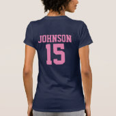 Funny Corn Hole Personalized Team Shirt (Achterkant)