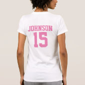 Funny Corn Hole Personalized Team Shirt (Achterkant)