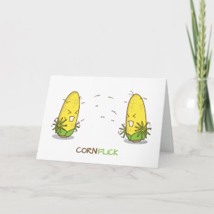 Funny Corn Saying Sorry to Silly Conflicts Kaart