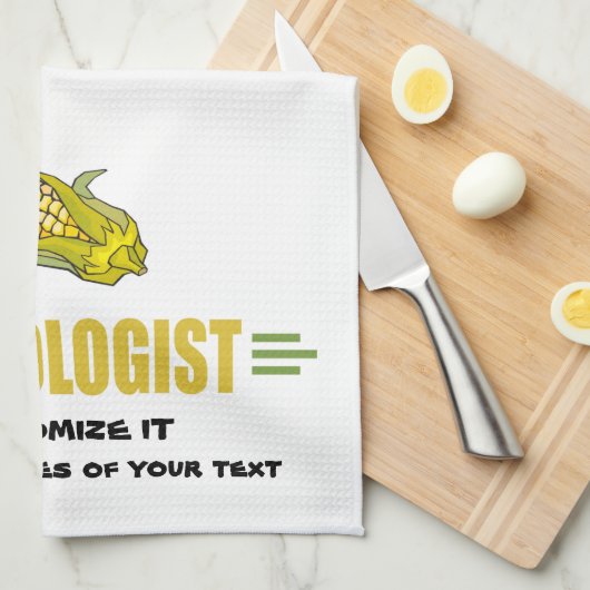 Funny Corn Theedoek (Quarter Fold)