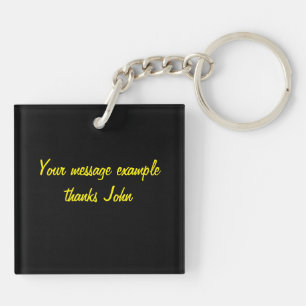 Funny Corporate HR geeft koffie Mok Sleutelhanger
