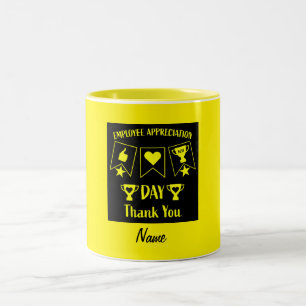 Funny Corporate HR Gifts Tweekleurige Koffiemok