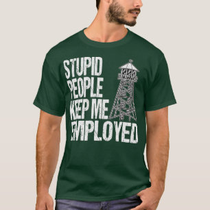 Funny Correction Officer of Prison Warden T-shirt