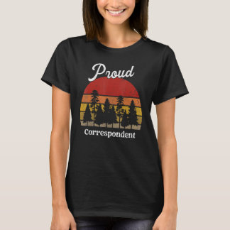 Funny Correspondents Shirten Job Title Professions T-shirt