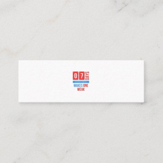 Funny cosplay quote mini visitekaartje (Voorkant)