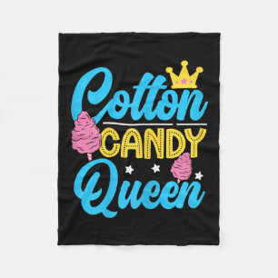 Funny Cotton Snoep Queen Quote Vrouwen Meisjes Fla Fleece Deken