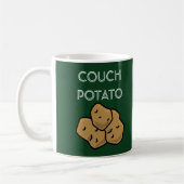 Funny "Couch Potato" Binge die de Mok van koffie b (Links)
