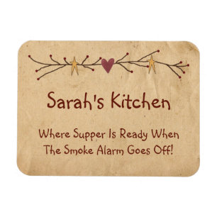 Funny Country Kitchen Magnet Magneet