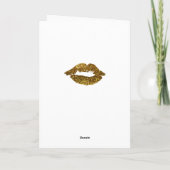 Funny Couple vecht en make-up Kaart (Achterkant)