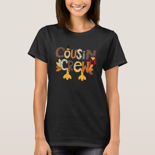 Funny Cousin Crew T-shirt (Voorkant)
