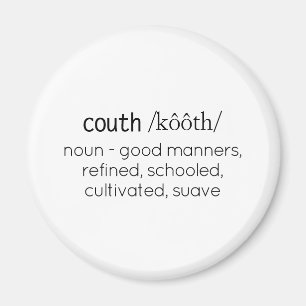 Funny Couth Humor Definition Magneet