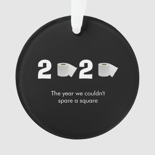 FUNNY COVID19 2020 Papier toilette (devant)