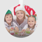 Funny COVID MERRY ChristMASK Fairy Lights Photo (dos)