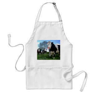 Funny Cow Apron Standaard Schort