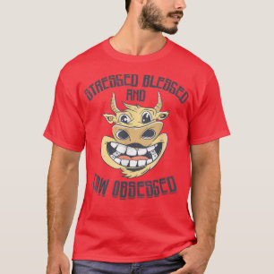 Funny Cow Farming Milk Dairy Farmer Agriculture T- T-shirt
