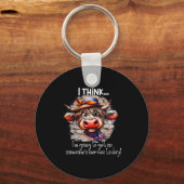 Funny Cow I Think I'm Gonna Get On Someone's Nerve Sleutelhanger (Voorkant)