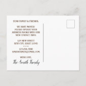 Funny Cow Moving Aankondigingskaart (Achterkant)