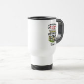 Funny Cow Mug – Thinking About Holstein Cows (Devant droit)