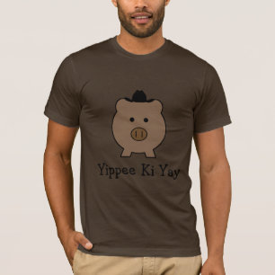 Funny ~ Cowboy Roy Pig T-shirt