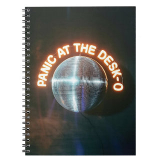 Funny Coworker Gift - Panic at the Desk Disco Ball Notitieboek