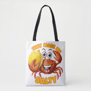 Funny Crab Draagtas