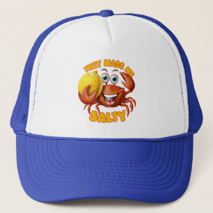 Funny Crab Trucker Pet