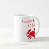 Funny Crabby voor Coffee Red Mok (Voorkant rechts)