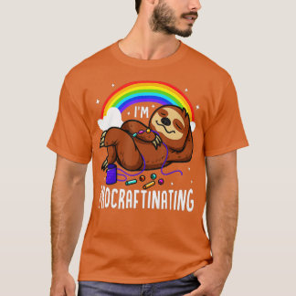 Funny Crafters, ik ben ProCRAFTinating Sl T-shirt