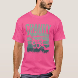 Funny Cranky Bike Bicycle Rider Cycling Lo T-shirt