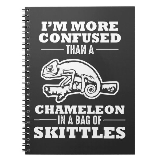Funny Crawler Pun Chameleon Reptile Lizard Notitieboek (Voorkant)