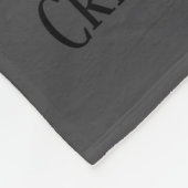 Funny Crazy Chicken Lady Word Art Fleece Deken (Hoek)