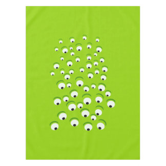 Funny Crazy en Curious Green Eyed Monster Tafelkleed