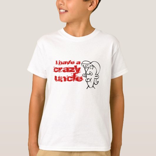 Funny Crazy oom past zich aan T-shirt (Voorkant)