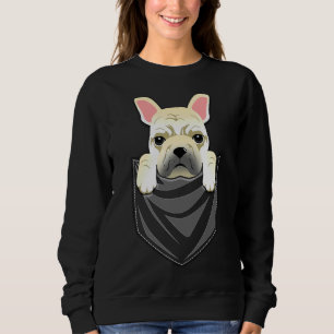 Funny Cream French Bulldog in Your Pocket Trui