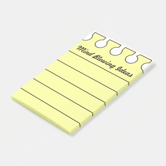 Funny Creative Ideeën Gepersonaliseerd Post-it® Notes (Schuin)
