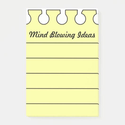 Funny Creative Ideeën Gepersonaliseerd Post-it® Notes (Voorkant)