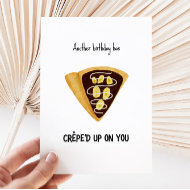 Funny Crepe Birthday Kaart