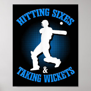 Funny Cricket Poster