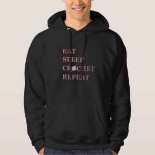 Funny crochet quote hoodie