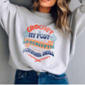Funny Crochet Sweatshirt